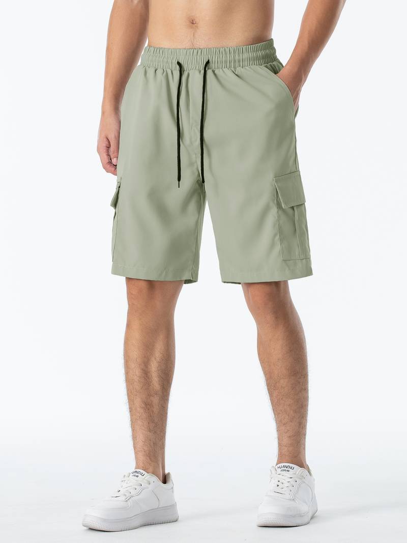 Matthew – cargo-shorts mit kordelzug im klassischen design