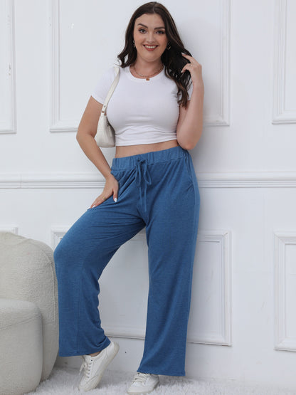 Blaue Komfort-Sweatpants – Julia