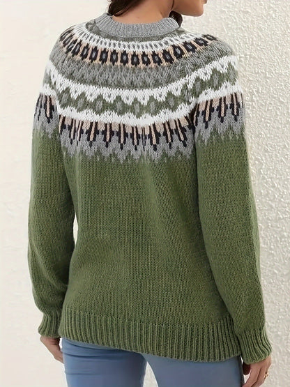 Fair-Isle-Pullover – Zeitlose Wärme mit winterlicher Eleganz