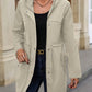 Modische Jacke mit Taillenzug und Knopfleiste – Perfekt für den Alltag