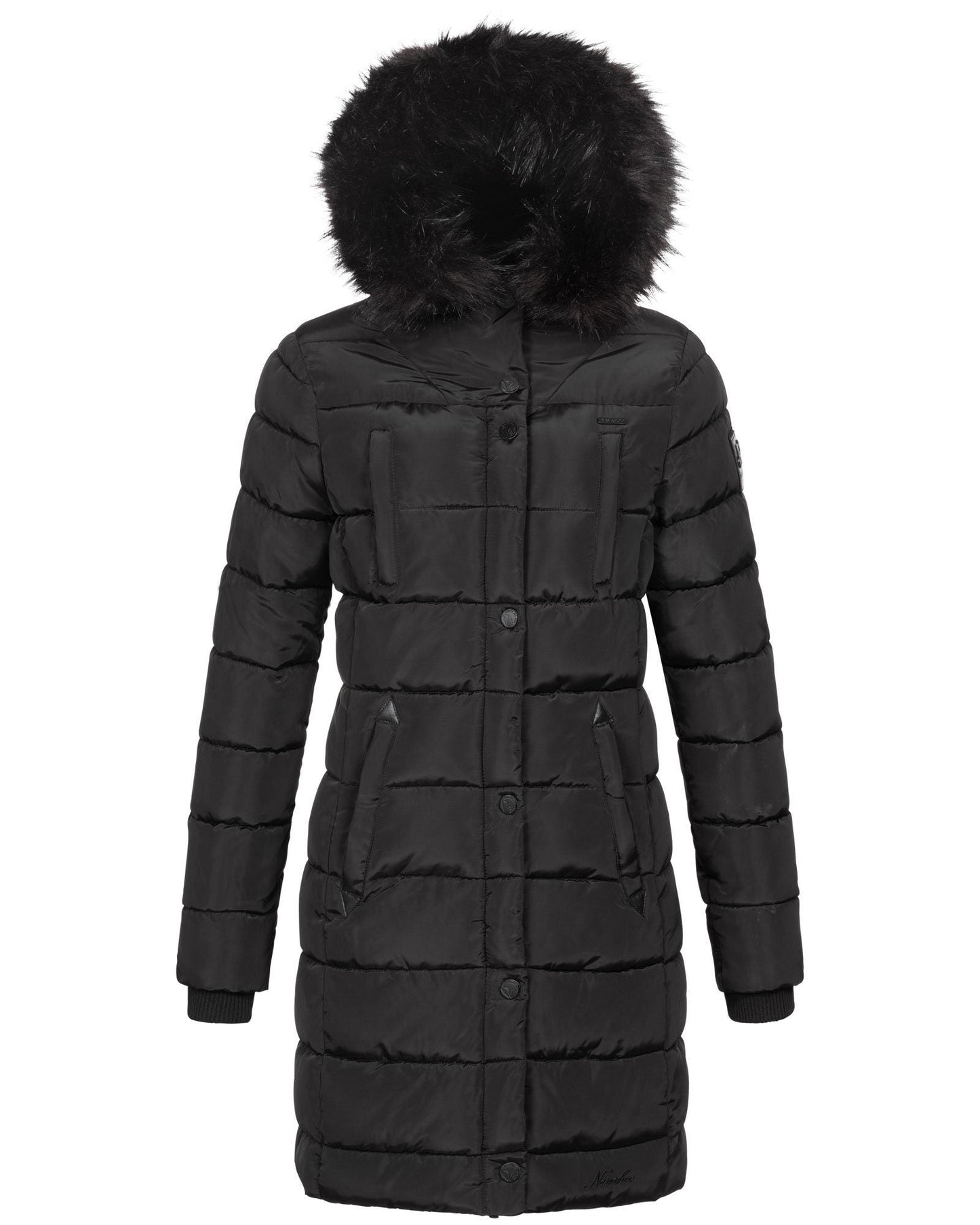 "Nicole" Winterjacke mit abnehmbarem Kunstfell
