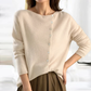 Gemütlicher Anthrazit-Cardigan mit Knöpfen – Mühelose Eleganz
