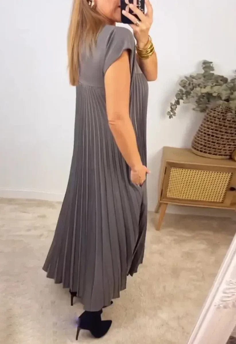 ELAINE - Lässiges ärmelloses Pulloverkleid