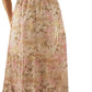 EMI - Lässiges Quadratisches Neck Blumenkleid