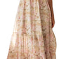 EMI - Lässiges Quadratisches Neck Blumenkleid