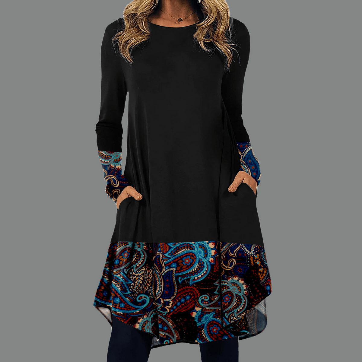 Caryl - Boho Stylisches Kleid