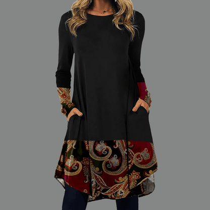 Caryl - Boho Stylisches Kleid