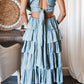 Eva Janssen® - Mehrstöckiges Maxikleid