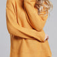 Damen Lässige Grobstrickpullover | Rollkragen