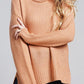 Damen Lässige Grobstrickpullover | Rollkragen