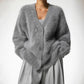 Gemütliche Strickjacke für Damen | Langarm