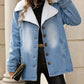 Isabel - Stilvolle Damen Denimjacke mit Fleece Liner