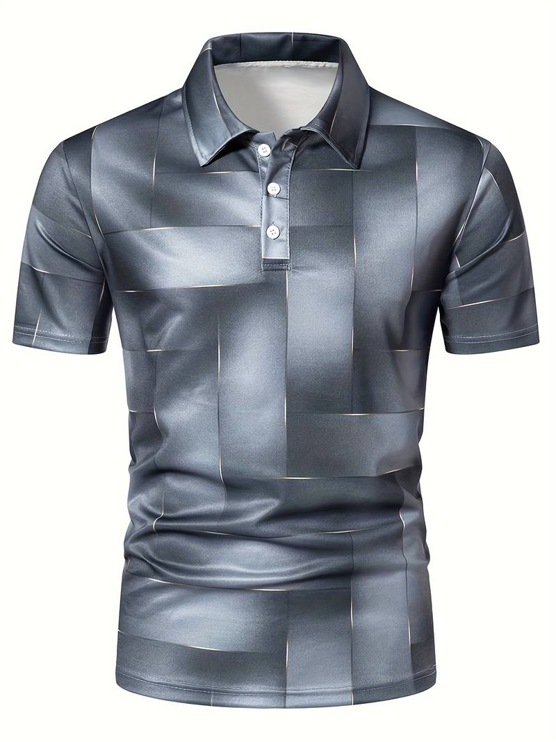 Brian – stylischer button-up für herren