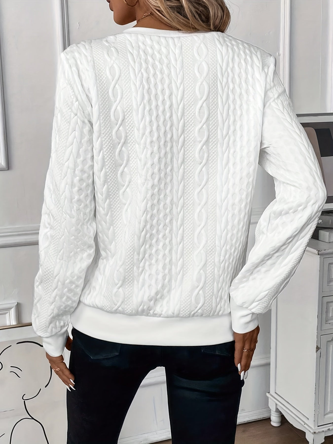 Pullover mit Reißverschluss-Detail – Schicker Komfort mit moderner Eleganz