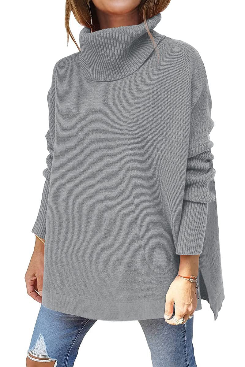 Eleganter Damen-Rollkragenpullover