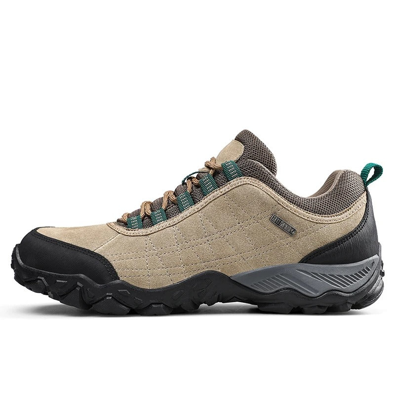 Robuste und bequeme niedrige Outdoor Wanderschuhe für Herren
