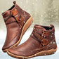 Komfortable & Warme Damen Leder Stiefel
