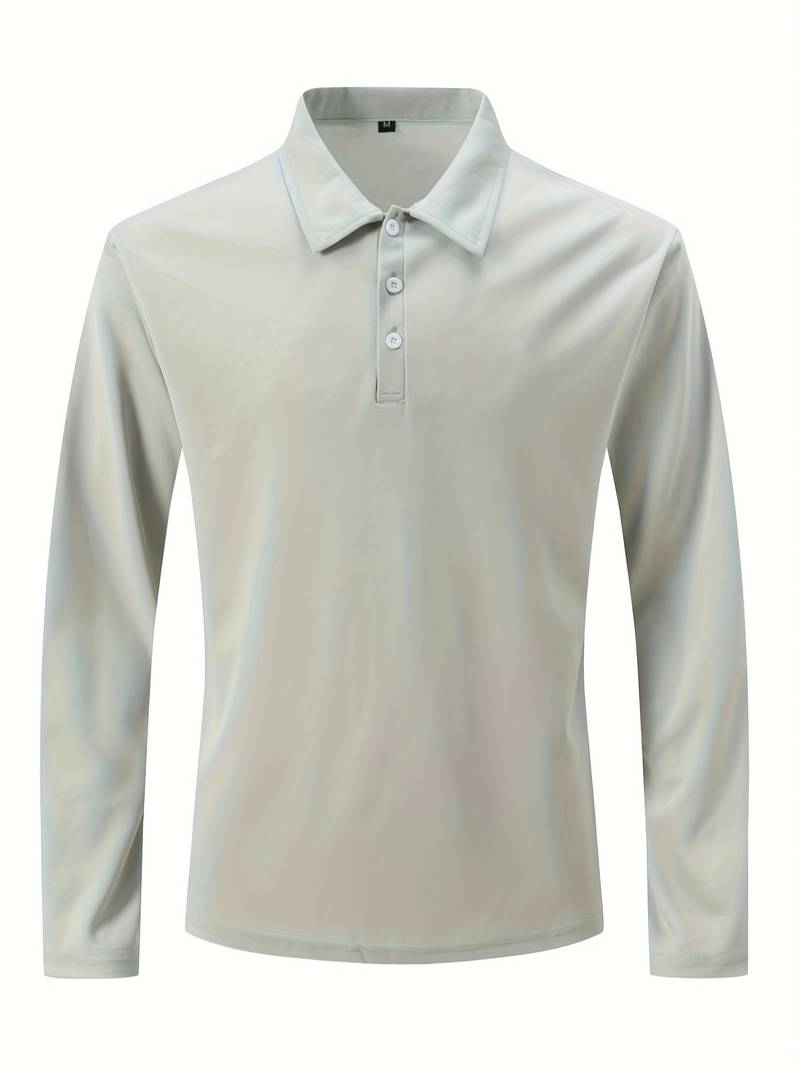 Joshua – bequemes stretch-langarm-golfshirt