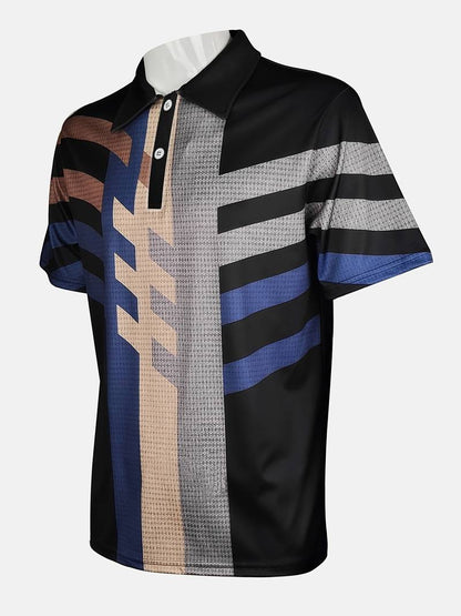 Daniel – lässiges 1/4-knopfhemd im vintage-stil