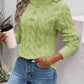 Damen Gemütlich Strickpullover | Rollkragen
