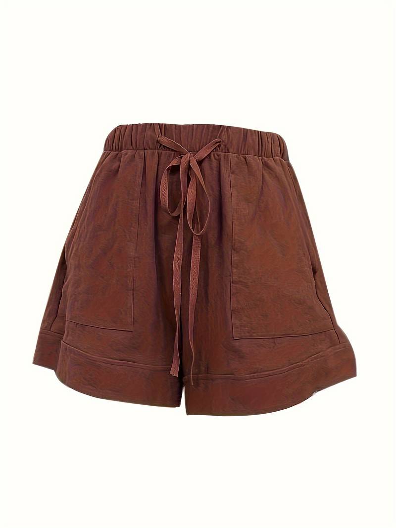 Blauer Freizeit-Shorts - Lena