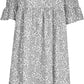 GRACEL - Lockeres Kleid mit halben Ärmeln und Print