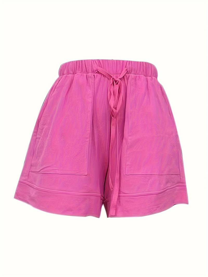 Blauer Freizeit-Shorts - Lena