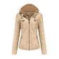 "Katy" Sportliche Eco-Leder-Jacke