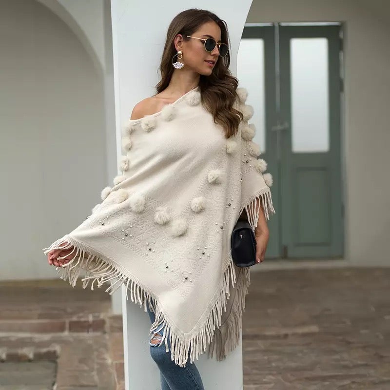 "Joana" Boho-Poncho