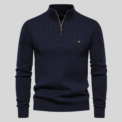 Jayden™ Stilvoller Pullover mit Reißverschluss