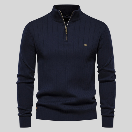 Jayden™ Stilvoller Pullover mit Reißverschluss