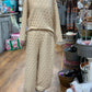Quilted Loungewear Set mit Komfortbund
