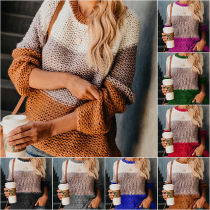 "Jana" Flauschiger Strickpullover