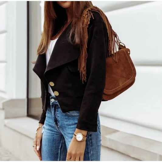 "Zoe" Lässige Kurzjacke