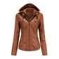 "Katy" Sportliche Eco-Leder-Jacke