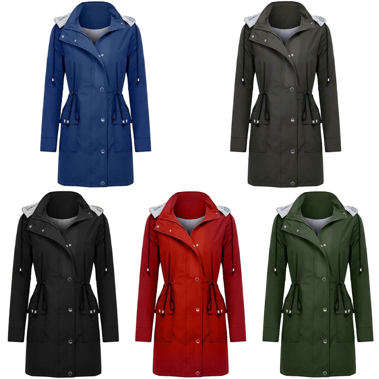 "Juliana" Modische Regenjacke