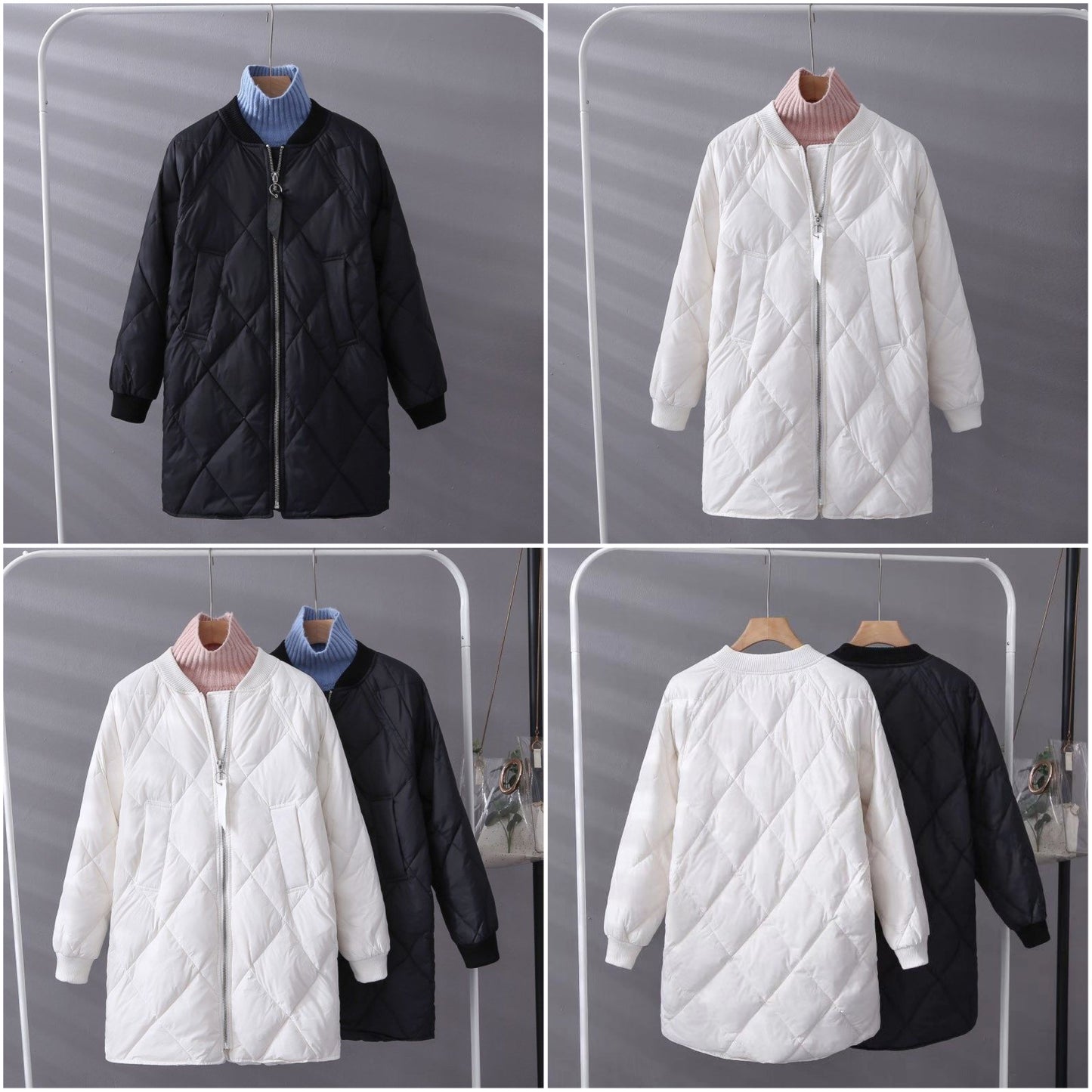 "Zana" Trendiger Steppmantel