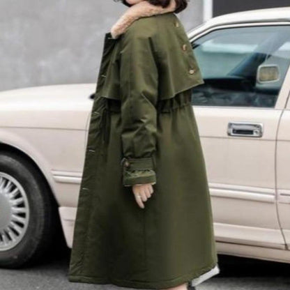 "Samantha" Gefütterter Oldtimer Mantel