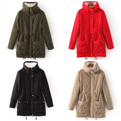 "Rosy" Wasserdichter Wintermantel