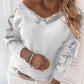 "Melanie" Eleganter Pullover mit Pailletten