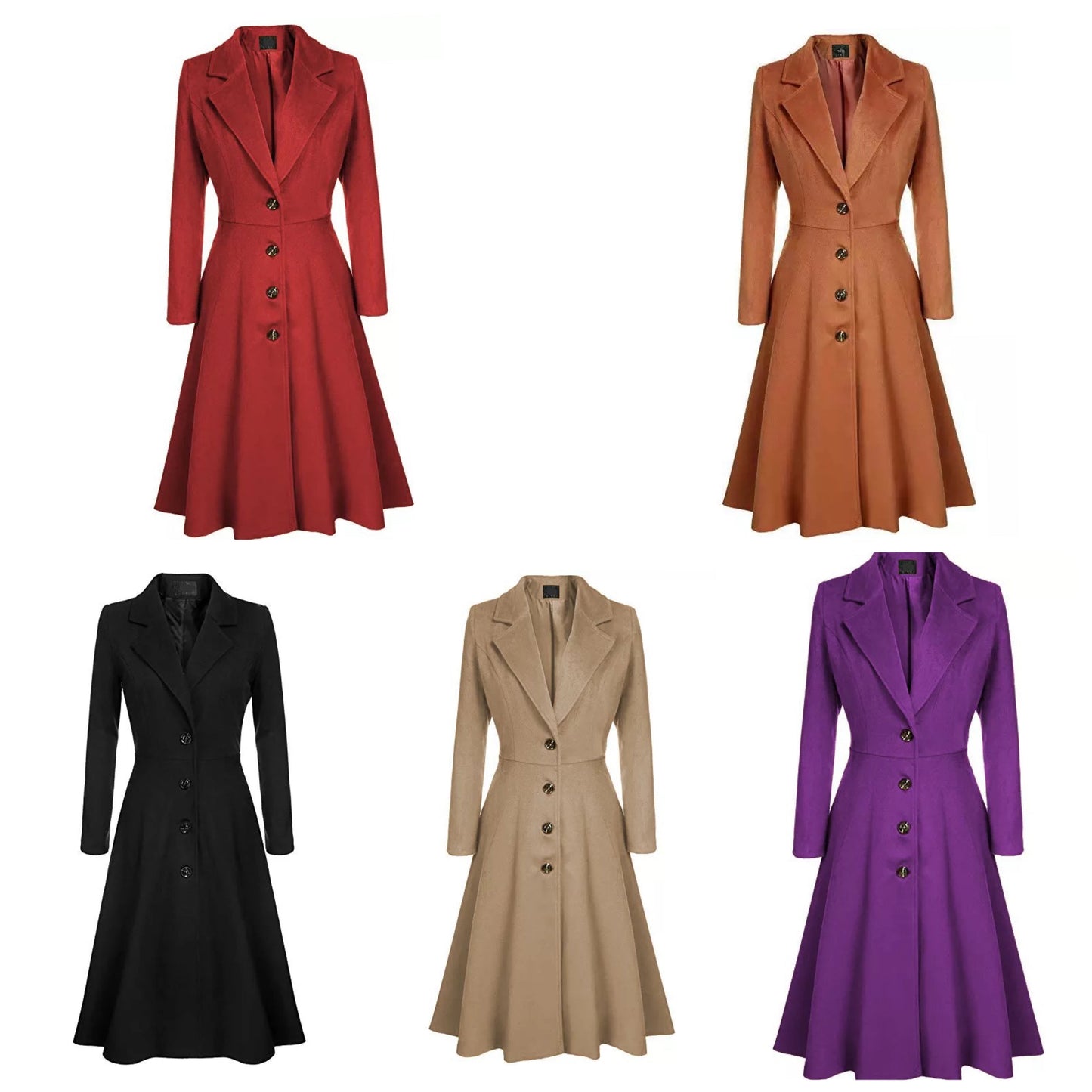 "Mia" Eleganter Herbstmantel