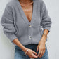 "Susanne" Strickpullover mit V-Ausschnitt