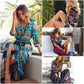 "Silvia" Stilvolles Designer-Boho-Kleid