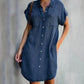 "Eva" Designer-Jeans-Kleid