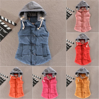 "Rosalie" Modische Kapuzenweste