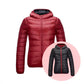 "Isabella" Ultraleichte 2-in-1 Wende-Daunen-Jacke