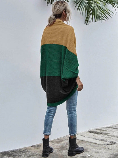 "Minie" Strickcardigan mit Fledermausärmeln