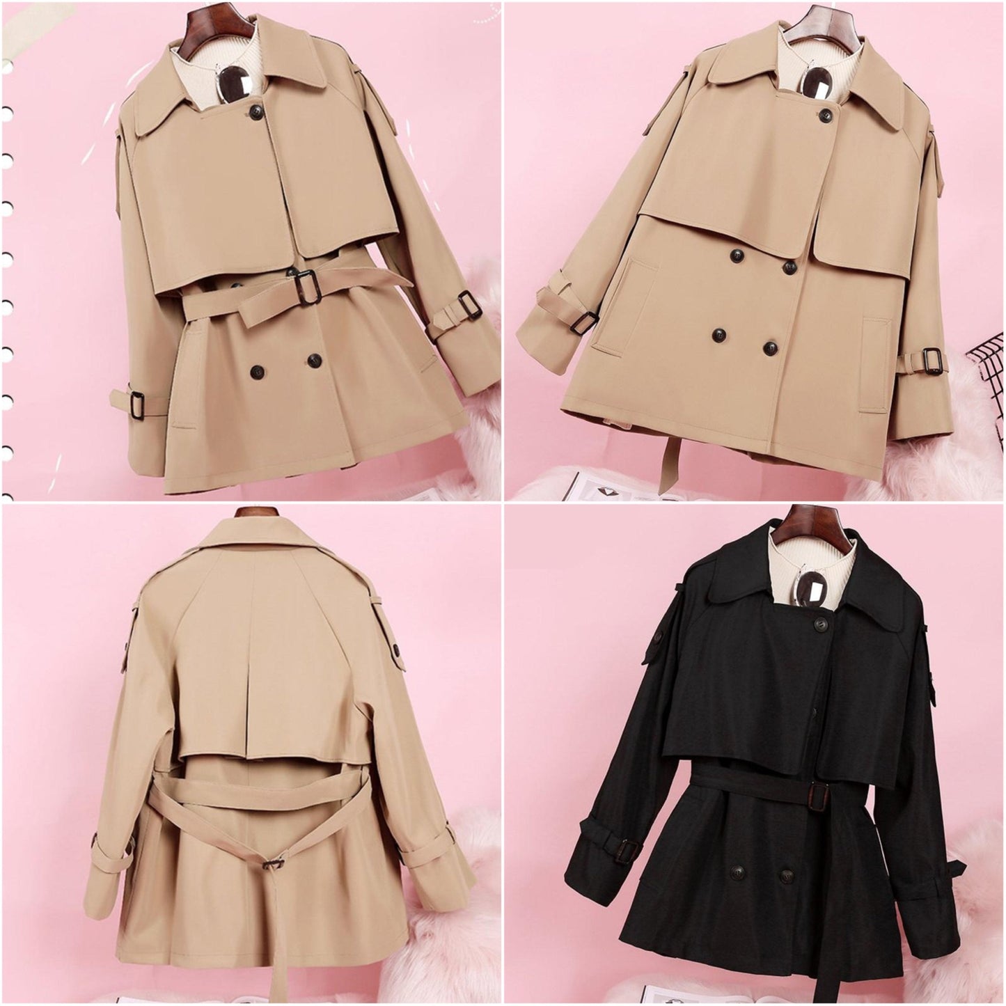 "Vivian" Designer-Trenchcoat