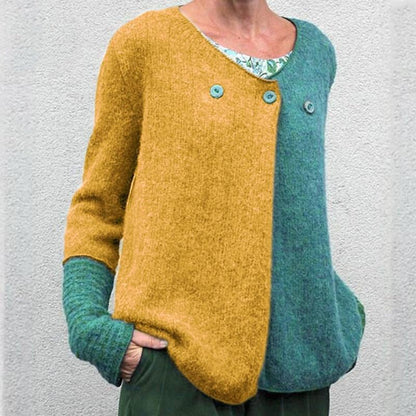 "Theodora" Lässiger Strickpullover