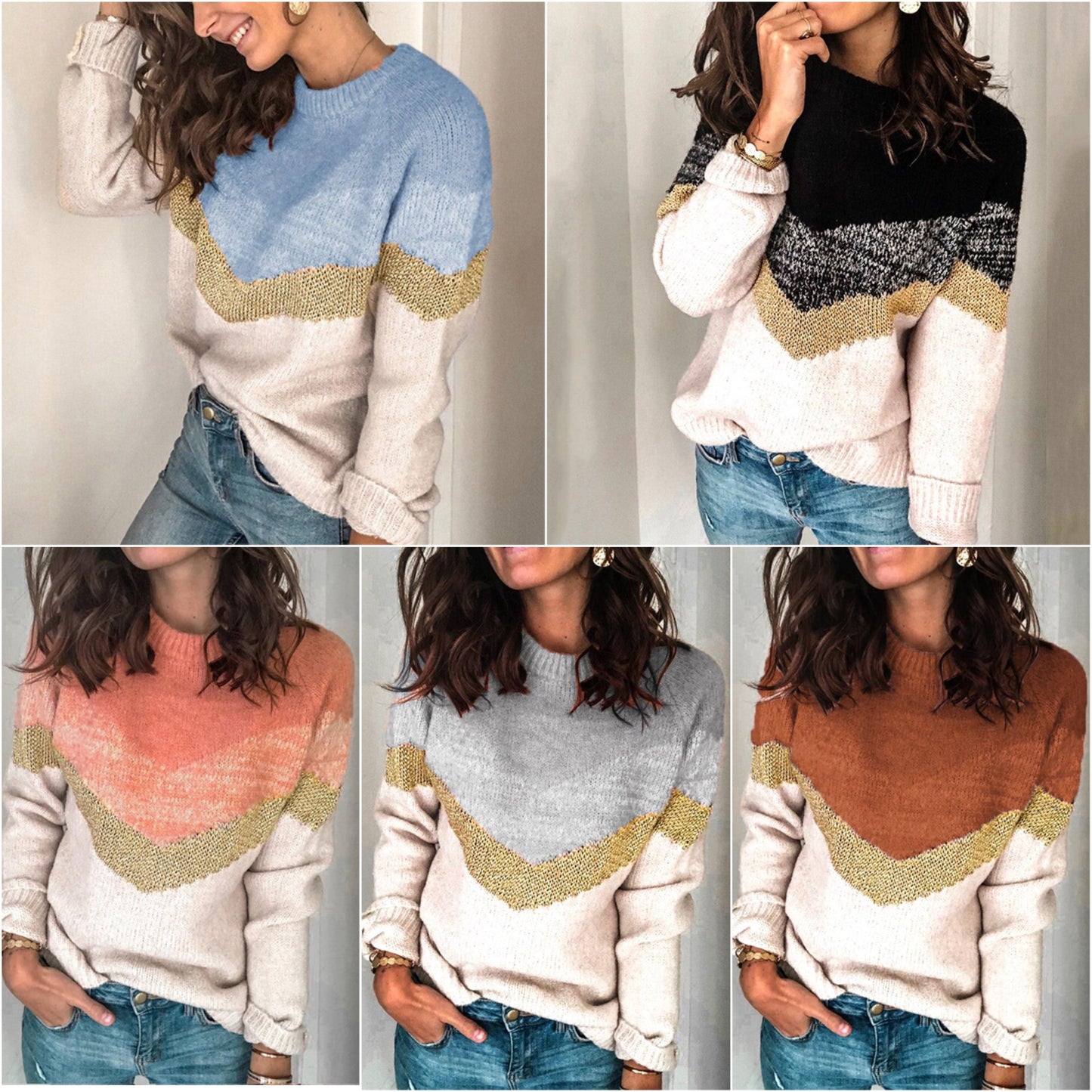 "Jana" Modischer Pullover